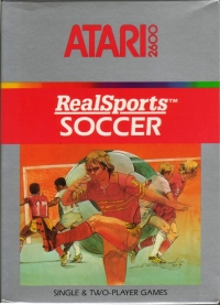 RealSports Soccer Box Art