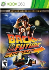 Back to the Future: The Game - 30th Anniversary Edition Box Art