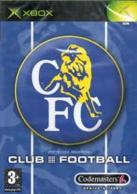 Club Football: 2003/04 Season: Chelsea Box Art