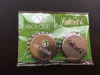 Fallout 4 Xbox One Bottlecaps (Silver) Box Art