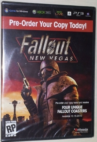 Fallout New Vegas Pre-Order Coasters (Set of 4) Box Art
