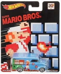 Hot Wheels Super Mario Bros. Dairy Delivery Box Art