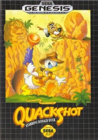Quackshot Starring Donald Duck Box Art