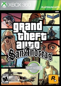 Grand Theft Auto: San Andreas - Platinum Hits Box Art