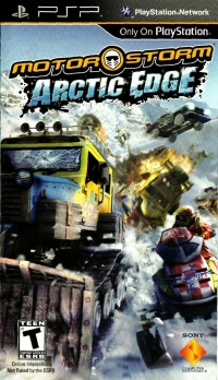 MotorStorm: Arctic Edge (Not for Resale) Box Art