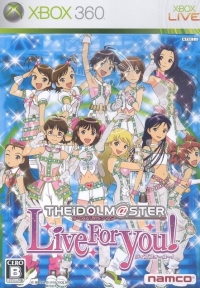 Idolmaster, The: Live For You! Box Art