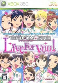 Idolmaster, The: Live For You! - Limited Edition Box Art