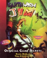 Earthworm Jim - Official Game Secrets Box Art