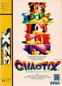 Chaotix Box Art