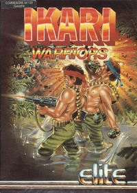 Ikari Warriors (cassette) Box Art