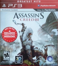 Assassin's Creed III - Greatest Hits Box Art