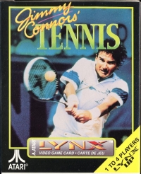 Jimmy Connors' Tennis Box Art