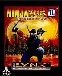 Ninja Gaiden III:  The Ancient Ship of Doom Box Art
