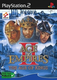 Age of Empires II: The Age of Kings (yellow disc logo) [FR] Box Art