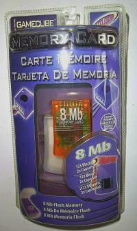 Intec Memory Card (8 Mb / orange) Box Art