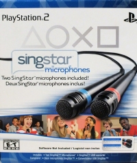 Sony SingStar Microphones Box Art