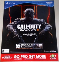 Call of Duty Black Ops III GameStop poster Box Art