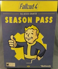 Fallout 4 Season Pass Store Display Box Box Art