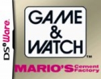 Game & Watch: Mario's Cement Factory Box Art