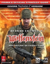 Return to Castle Wolfenstein: Operation Resurrection - Prima's Official Strategy Guide Box Art
