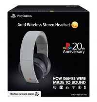 Sony Gold Wireless Stereo Headset (20th Anniversary) Box Art