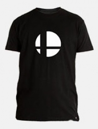 Super Smash Bros. for Nintendo 3DS and Wii U - logo Official T-Shirt Box Art