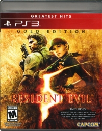 Resident Evil 5: Gold Edition - Greatest Hits (San Mateo) Box Art