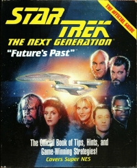 Star Trek: The Next Generation 'Future's Past' - The Official Guide Box Art