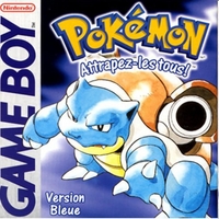 Pokémon Version Bleue Box Art