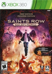 Saints Row: Gat Out of Hell - First Edition Box Art
