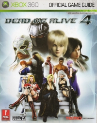 Dead or Alive 4 - Prima Official Game Guide Box Art