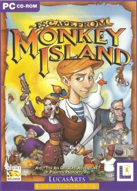 Escape From Monkey Island - LucasArts Classic Box Art