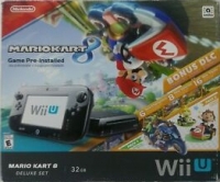 Nintendo Wii U - Mario Kart 8 Deluxe Set (Bonus DLC Included) Box Art