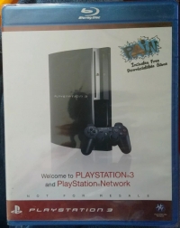 Welcome to PlayStation 3 and PlayStation Network (BD / BCUS-98195 / Pain) Box Art