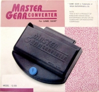 Master Gear Converter for Game Gear (pink box) Box Art