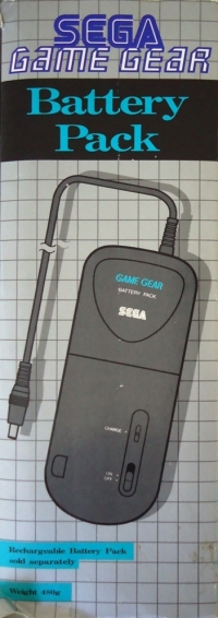 Sega Battery Pack [EU] Box Art
