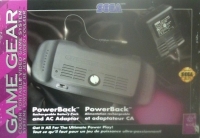 Sega PowerBack and AC Adaptor [CA] Box Art