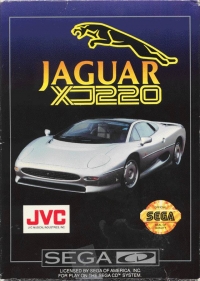 Jaguar XJ220 Box Art