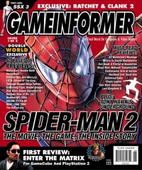 Game Informer Issue 122 (Spider-Man 2) Box Art