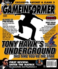 Game Informer Issue 122 (Tony Hawk's Underground) Box Art