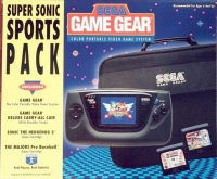 Sega Game Gear - Super Sonic Sports Pack Box Art