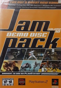 Jampack Demo Disc Volume 10 (SCUS-97406) Box Art