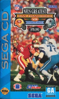 NFL's Greatest: San Francisco vs Dallas 1978-1993 Box Art