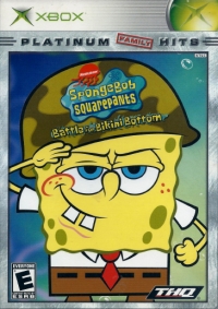 SpongeBob Squarepants: Battle for Bikini Bottom - Platinum Family Hits Box Art