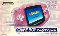 Nintendo Game Boy Advance (Milky Pink) Box Art