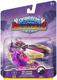 Skylanders SuperChargers - Splatter Splasher Box Art