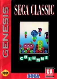 Columns - Sega Classic (VRC) Box Art