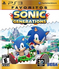 Sonic Generations - Favoritos Box Art