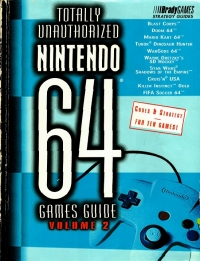 Totally Unauthorized Nintendo 64 Games Guide, Volume 2 Box Art