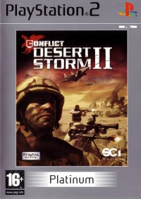 Conflict: Desert Storm II - Platinum Box Art